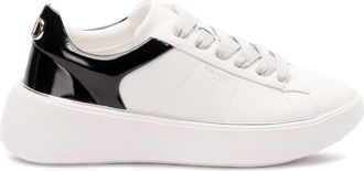 Twin-Set leather sneakers - women - Leather/Calf Leather/Rubber - 37 - White