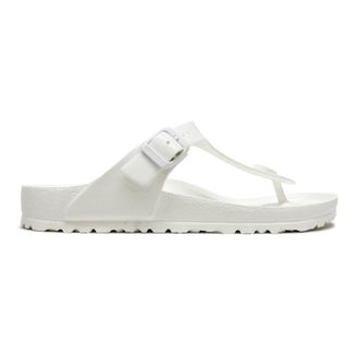 Birkenstock Gizeh EVA Unisex Toe Post Sandals - White - Size:UK 11.5