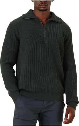 Dstrezzed Josiah Skipper V-neck Trui - Heren - V-hals truien - Grijs - M - Truien & Vesten