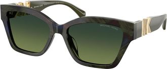 Michael Kors MK2292U SANTA BARBARA Polarized 3902T4 Womens Sunglasses Tortoiseshell Size 55