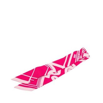 Herm&egrave;s Pre-owned Scarves, female, Pink, Size: ONE SIZE Pre-owned Les Coupes Tattoo Twilly Scarf