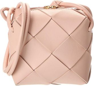 Bottega Veneta Cassette Mini Intrecciato Leather Camera Bag