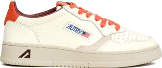 Autry Elephant Zucca Medalist Low Leather Sneakers