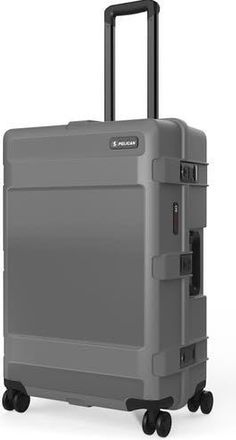 Pelican ATX Waterproof Hardshell Large Size Check-In Suitcase in Charcoal at Nordstrom
