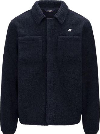 K-Way Sherpa Polar Heren Overhemdjasje - Heren - Zomerjassen - Zwart - XL - Tweed - Jassen