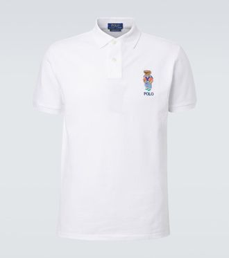Polo Ralph Lauren Polo Bear cotton piqu&eacute; polo shirt
