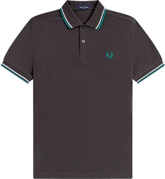 Fred Perry Polo M3600 - - Tops - Uomo - Grigio - XL