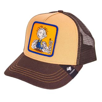 Peter Grimm Peanuts Cartoon Collection Trucker Hat - Adjustable Baseball Cap, White, One size