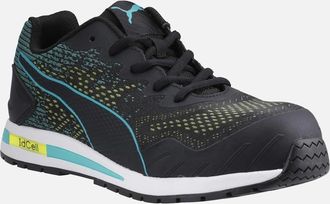 Puma Womens Puma Womens/Ladies Vivid Green Heart Low Trainers - Black/Multi - Size: 12