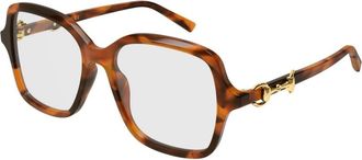 Gucci Butterfly Optical Frame - Dames - Brillen - Bruin - 53 MM - Accessoires