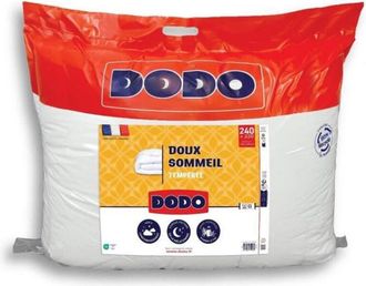 Dodo Dodo - Couette Temp&eacute;r&eacute;e 300 G/m&sup2; - Doux Sommeil - 220 X 240 Cm - Blanc