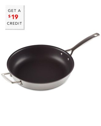 LE CREUSET Classic 12In Stainless Steel Non-Stick Frying Pan With $19 Credit