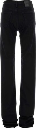 The Attico High-Waist Flared Jeans - Black