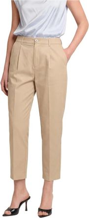 Kocca Broeken, Dames, Beige, XS, Tapered Ankle Broeken