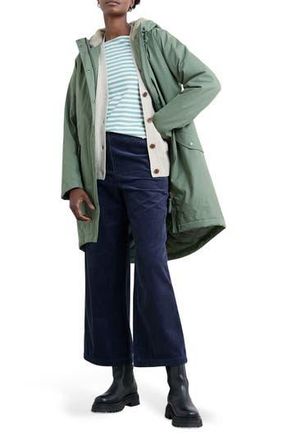 Seasalt Cornwall Plant Hunter Waterproof Hooded Coat in Balsam at Nordstrom Rack, Size 6 Us / 10 Uk