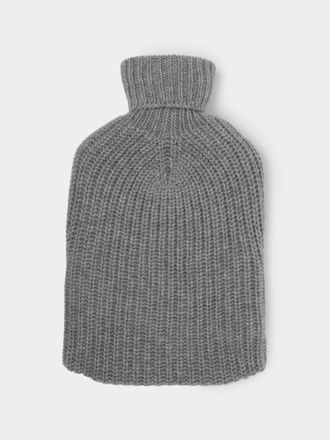 Johnstons of Elgin Ribbed Cashmere Hot Water Bottle