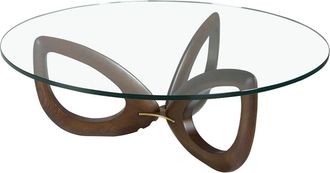 Angel Cerd&aacute; Mesa centro redonda cristal