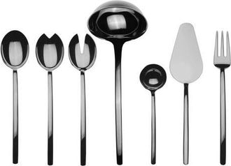 Mepra Due Serving Set - 7 Pieces in Black Gold at Nordstrom