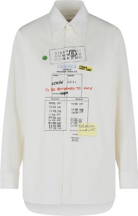 Maison Margiela White Cotton Shirt