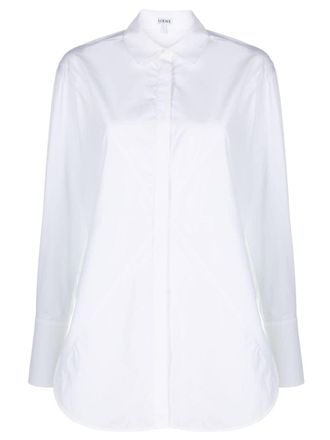 Loewe Camicia Puzzle Fold - Bianco