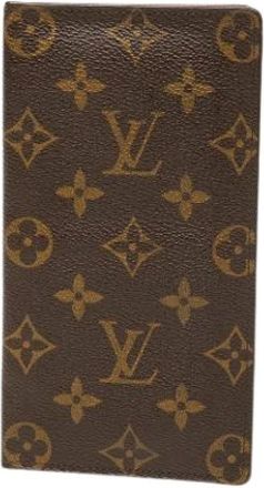 Louis Vuitton Pre-owned Wallets, female, Brown, Size: ONE SIZE Pre-owned Brazza Long Wallet