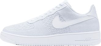 Nike Nike Air Force 1 Flyknit 2.0, Mens Basketball Shoes, Multicolour (White/Pure Platinum/Pure Platinum/White 100), 9.5 UK (44.5 EU)