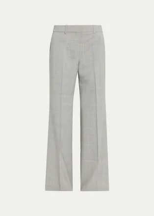 Theory Fluid Flare High-Rise Pants