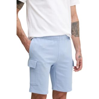Lacoste Cotton Fleece Cargo Shorts - Heren - Korte Broeken - Blauw - XL - Katoen - Korte Broeken