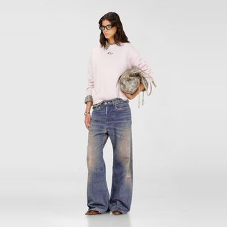 Diesel Jumper in wool and alpaca blend - Knitwear - Woman - Pink