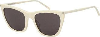 Saint Laurent Dames, Accessoires, Beige, Maat: 55 MM