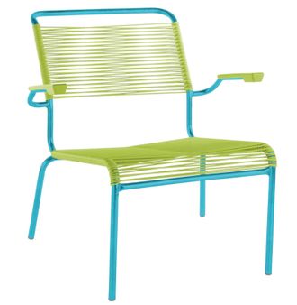 Schubiger M&ouml;bel Spaghetti-Lounger S&auml;ntis mit Armlehnen