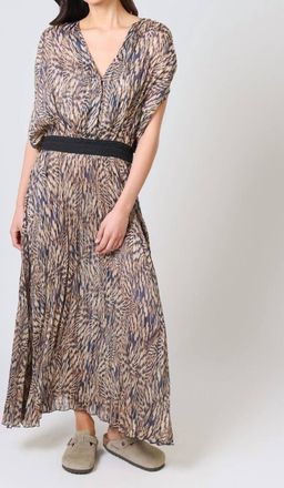 Traffic People Hera Maxi Dress In Navy