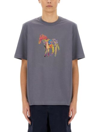 Paul Smith Grey Crew Neck T-Shirt