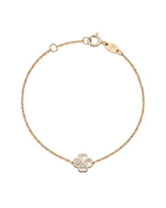 Italian Gold, Inc 14K Mother Of Pearl Stackable Bracelet