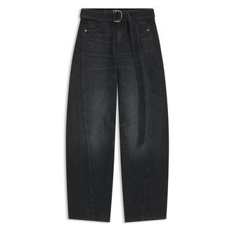 Boss Orange by Hugo Boss Black Balloon Jeans with D-Ring Belt