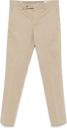 Borrelli Napoli Cotton Chino Trousers - male - BORRELLI - Chinos - Beige - 2XL - Trousers