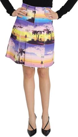 Ksenia Schnaider Denim Midi Skirt