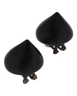 Ferragamo Medium Sculptural Clip on Earrings