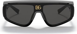 Dolce & Gabbana Sunglasses Dg6177 501/87 Black/Dark Grey Unisex