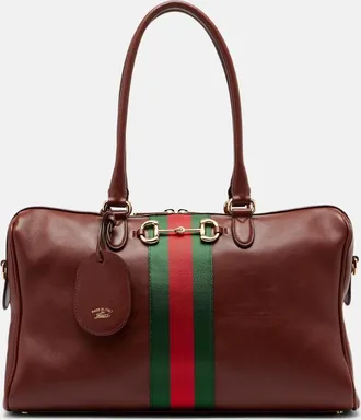 Gucci Borsa bowling Borsetto Large in pelle