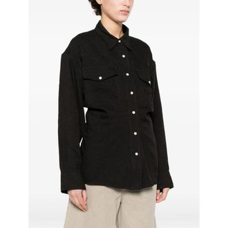 STUDIO NICHOLSON Krauss Overshirt - Black