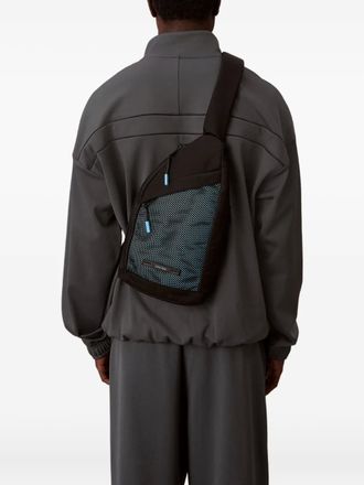 Calvin Klein zip shoulder bag - men - Nylon - One Size - Black