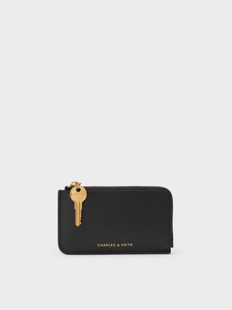 Charles & Keith Lane Key Zip-Around Wallet
