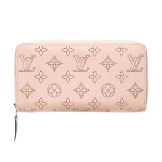 Louis Vuitton Pre-owned Wallets, female, Pink, Size: ONE SIZE Pre-owned Mahina Zip-Around Wallet