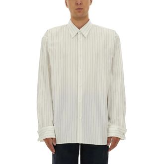 Dries Van Noten Casual Shirts, male, White, Size: L Croom Shirt