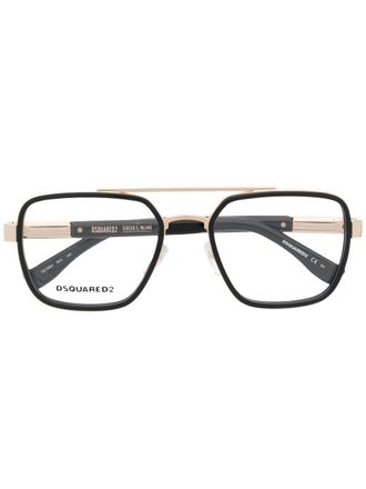 Dsquared2 Eyewear logo-embossed glasses - Black