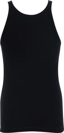 Dolce & Gabbana Mens Sleeveless Top Black Cotton Tops
