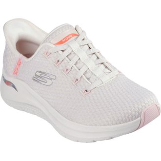 Skechers Womens Arch Fit 2.0 Good Energy Trainers - Natural - Size UK 4