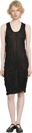Toteme Crinkled Knit Tank Dress
