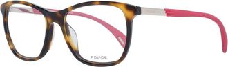 Police Brown Metal & Plastic Glasses Womens (Frames)